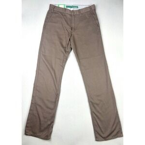 Toddland Men's 28 Brown Slim Guy Fit Lightweight Dress Pants NEW NWT